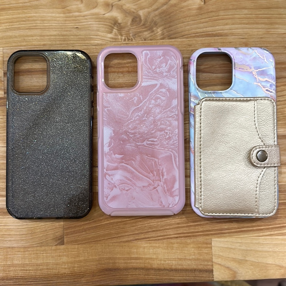 iPhone 12 Pro case lot of 3 otterbox velvet caviar